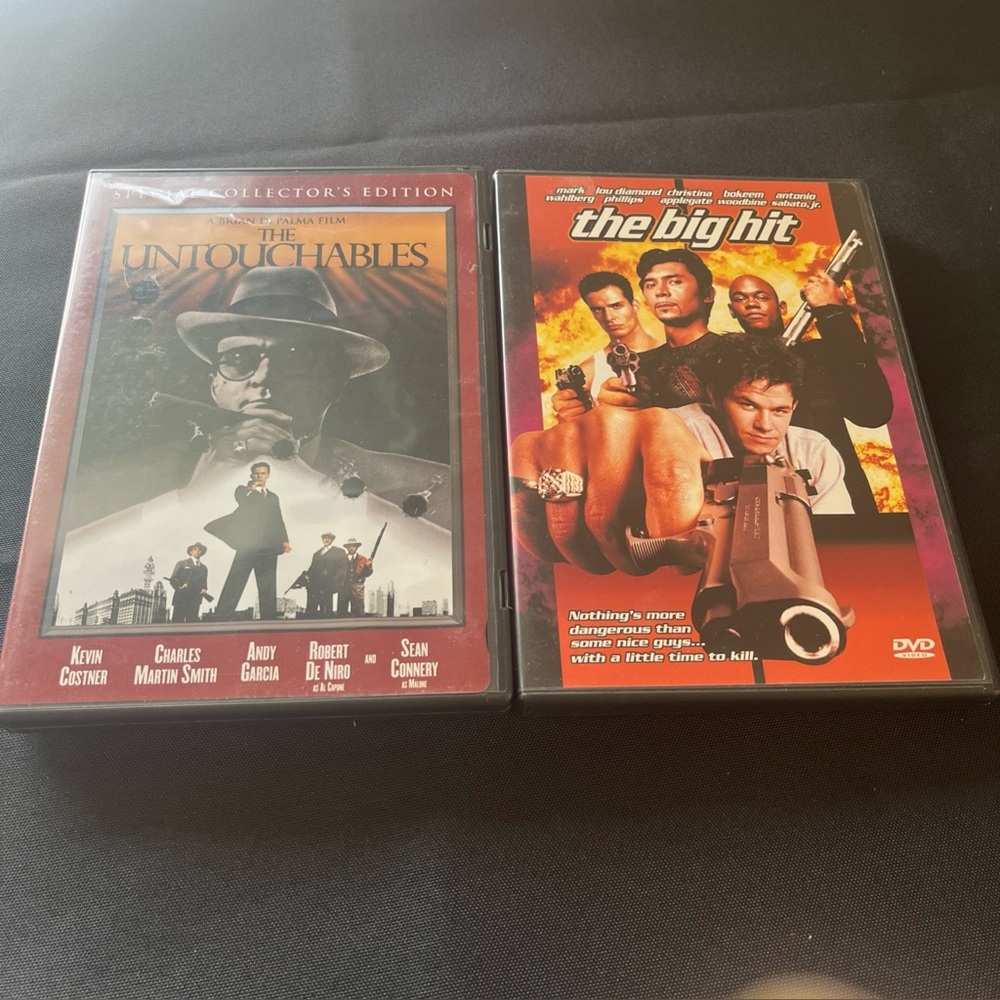 Source Unknown DVD Collection: The Untouchables & The Big Hit